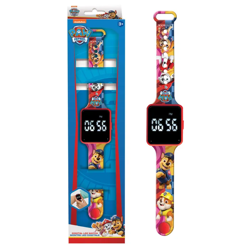Zegarek cyfrowy Paw Patrol Lexibook, zegarek dla dzieci