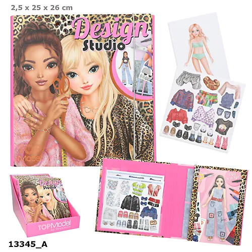 Zestaw Design Studio Top Model w teczce
