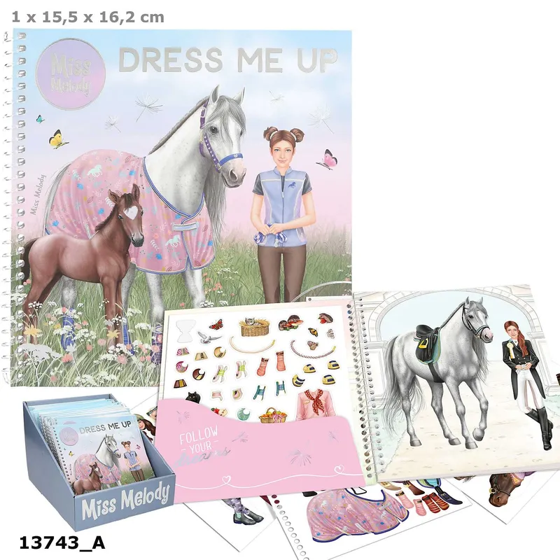 Zestaw Dress Me Up Miss Melody 13743A DEPESCHE
