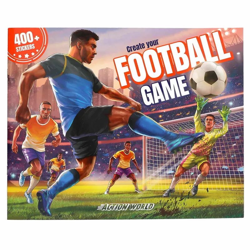 Zestaw z naklejkami Football DEPESCHE 14207A