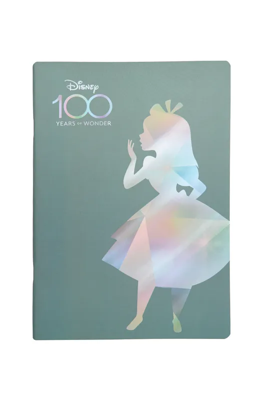 Zeszyt A4 60k w linię Disney 100, wzór 3, opalizujący